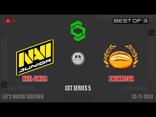 Dota 2 | Navi Junior vs Palianytsia | CCT Series 5 - BO3