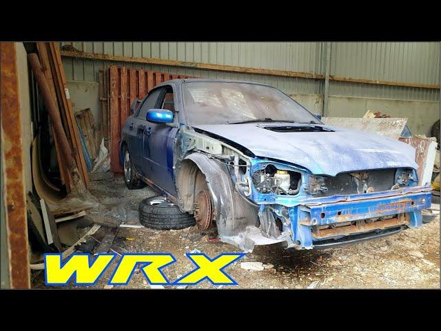 Restoration Of An Abandoned Subaru WRX -  Genuine Barn Find!