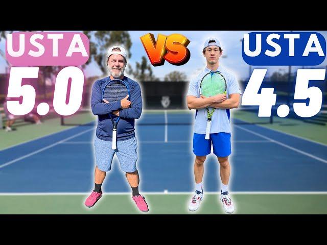 USTA 4.5 vs USTA 5.0!