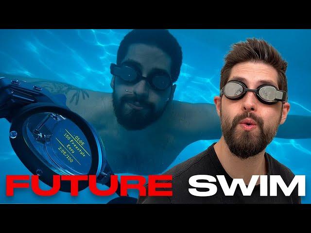 These Smart Swim Goggles Use Augmented Reality