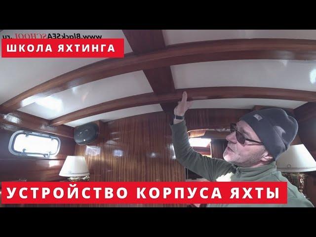 Устройство корпуса яхты. Обучение управлению парусной яхтой.