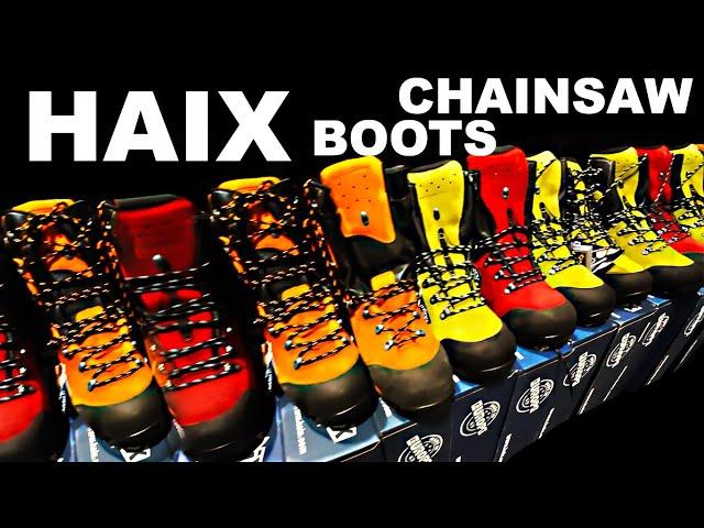 CHAINSAW CUT PROTECTION BOOTS.. HAIX!