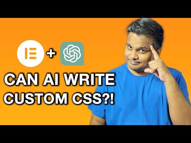 Asking ChatGPT AI to write Elementor Custom CSS Code (INSANELY POWERFUL)