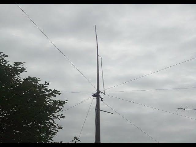 Заземленный GP 7/14 MHz DL2KQ. Железный Ганс.