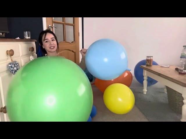 Reviewing the Cattex ‘punch bag’ multicoloured balloons