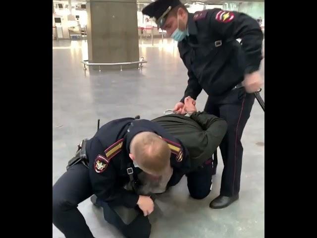 Видео задержания тренера Александра Ильина