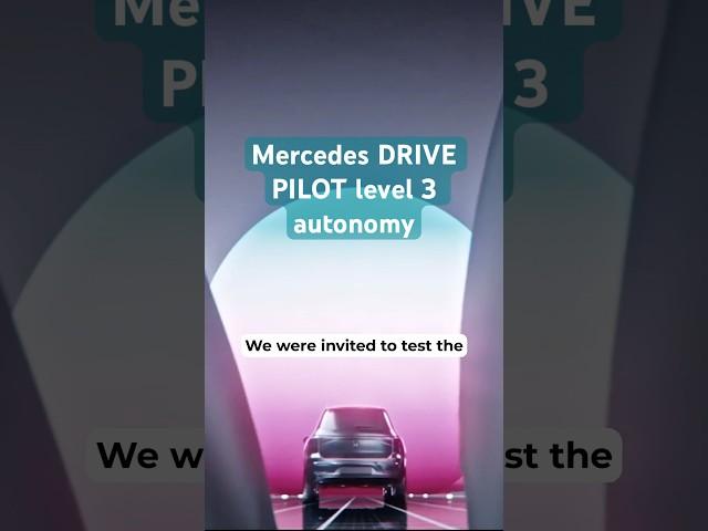 Mercedes recently invited Electrek to test jts level 3 drive system  #mercedes #selfdriving #eqs