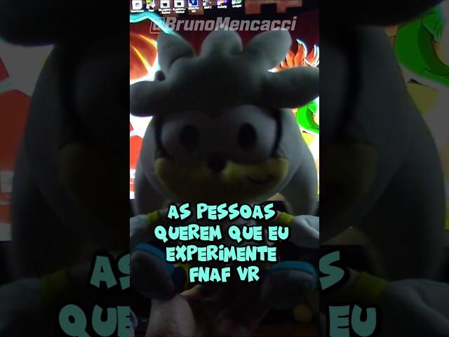SILVER JOGA FNAF VR! ️ #shorts #sonicthehedgehog #sonic #archiecomics #jogos #sega #humor