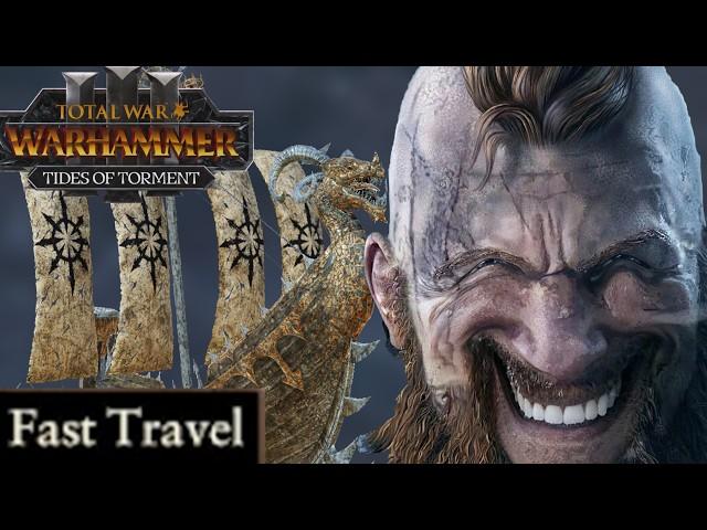 Wulfrik Will be Able to Travel Instantly with Seafang after Norsca Rework in Tides of Torment DLC