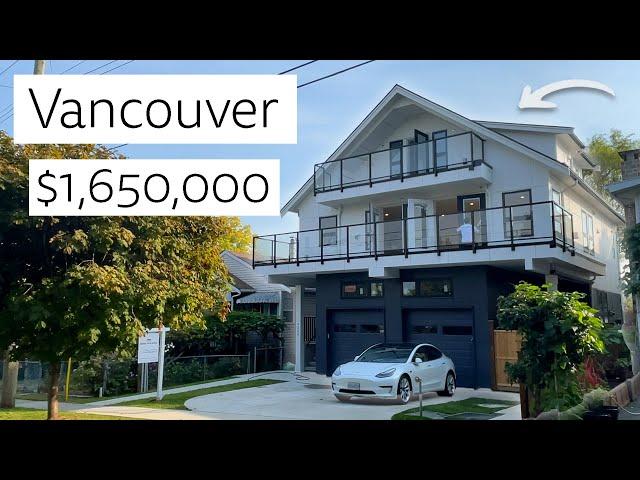 What $1.65 Million Gets You in Vancouver | Brand New House Tour 