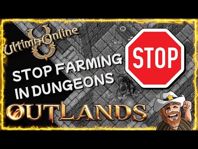 Wilderness farming is GREAT !! BEST MMORPG Ultima Online 2024 UO OUTLANDS