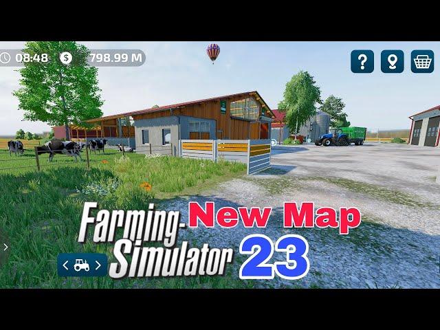 FS 23 new map 100+mods with indian tractor unlock dlc unlimited money farming simulator 25