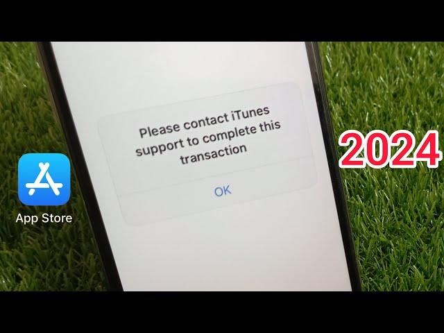 How to Fix Please Contact iTunes Support To Complete This Transaction iPhone.