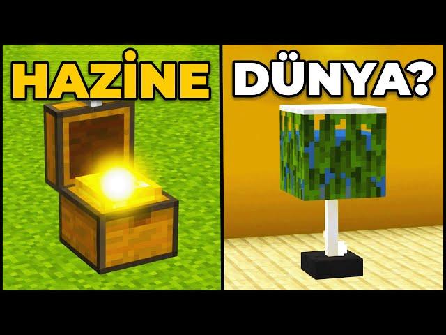 Minecraft: 35 Mini Yapı Hilesi ve Püf Noktası!