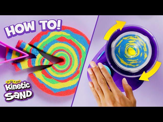 NEW Swirl N’ Surprise How To | Kinetic Sand | Toys for Kids