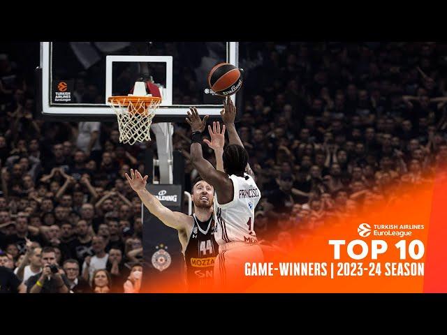 TOP 10 GAME-WINNERS - SPECIAL Moments | 2023-24 Season | Turkish Airlines EuroLeague