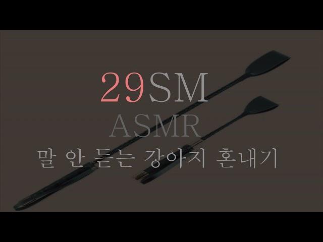 앨단 ASMR ∥ 훈육 ∥ SM ASMR ∥ RolePlaying ∥ Korean ASMR ∥ 29ASMR ∥ 핑거링 ∥ 훈육 ∥ 섭 ∥ 돔