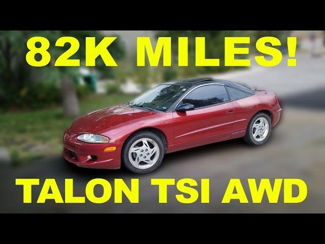 Eagle Talon TSI AWD rescue - bone stock barn find road trip