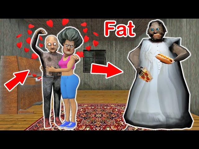 Fat Granny vs Beautiful Scary Teacher 3D vs Grandpa vs Love - funny horror animation (p.325)