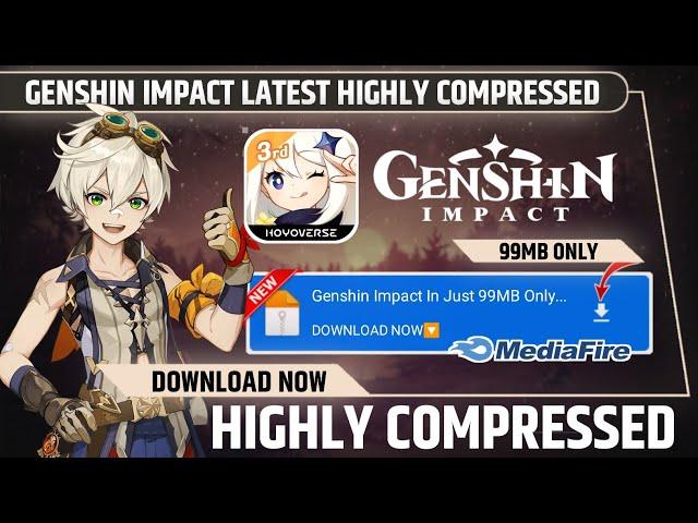 (99MB) Genshin Impact Highly Compressed For Android 2023 | Mediafire Download Link | Skull G