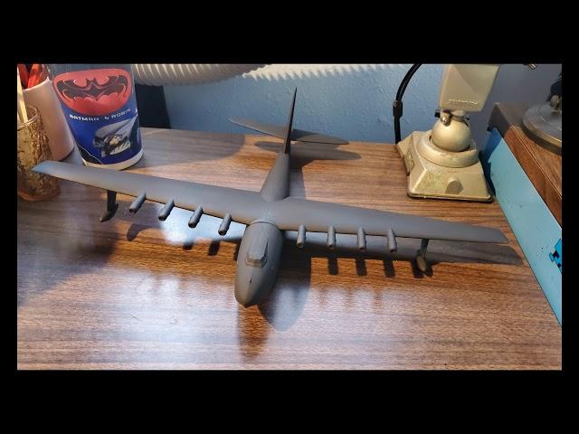 Spruce Goose, 1:200 scale model build