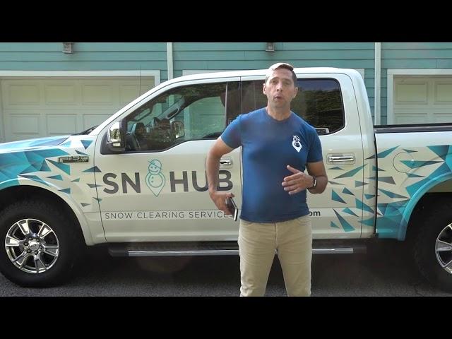 SnoHub: The Best Way To Clear Snow Around Your Home!