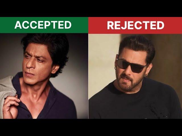 10 Bollywood Superstars Who Rejected Iconic Roles!: