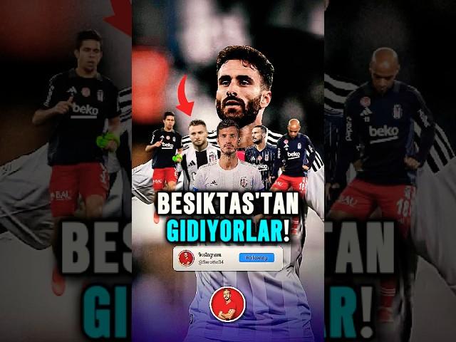 BEŞİKTAŞ’TA 8 FUTBOLCU YOLCU️#beşiktaş #futbol #ramadanwithyoutube