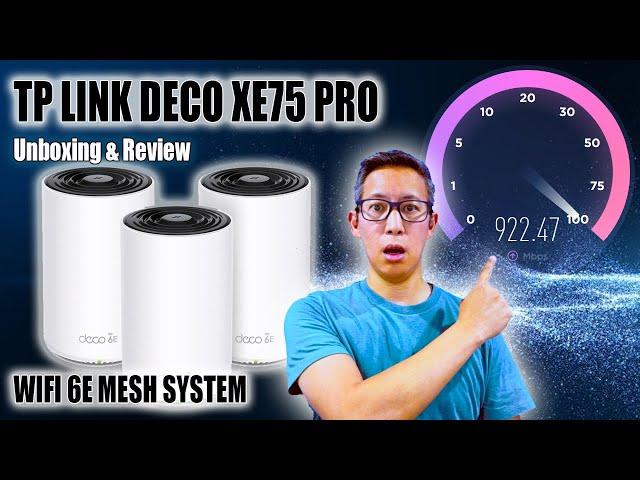 Best WiFi 6E Mesh System - TP Link Deco XE75 Pro