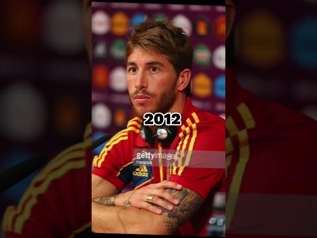 Sergio Ramos  evolution #sergioramos #spain