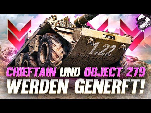 T95/FV4202 Chieftain und Object 279 sollen "Nerfs" erhalten + weiter Fahrzeugänderungen im ST!