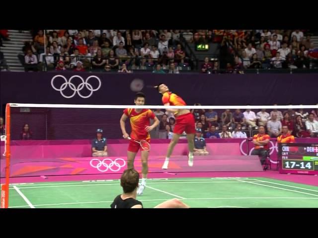 Fu Haifeng jump smash slow motion (Olympic 2012)