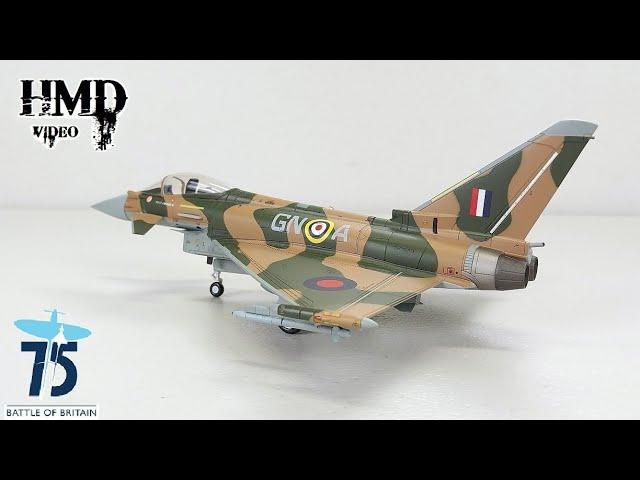 Eurofighter Typhoon F.Mk 2, RAF, Battle of Britain 75th Anniversary, 1:72 Diecast Hobby Master