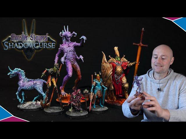 Monster Slayers: Shadowcurse - Painting some horror miniatures!