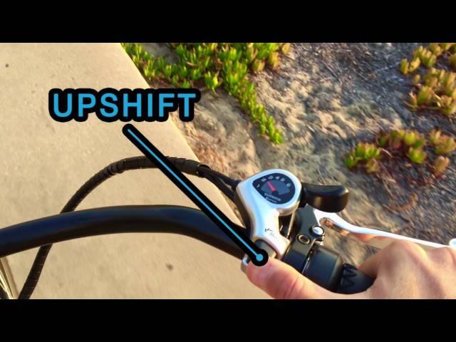 Wave eBike - How To Use the 6-Speed Shimano Gears Demonstration