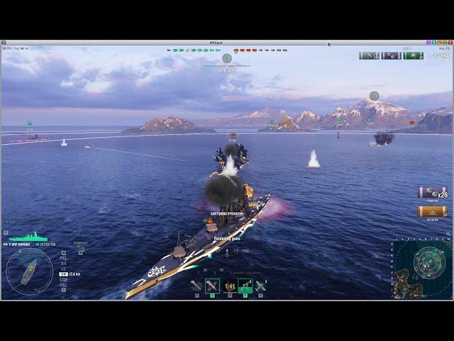 WOWS ARP HARUNA 1 uneventful 1 standard mission 2020 03 18 14 08 06