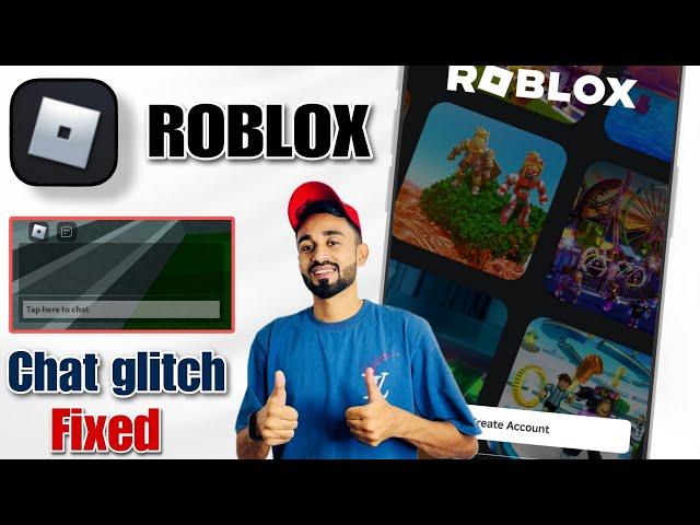 roblox mobile chat glitch | how to fix roblox mobile chat glitch | roblox chat not working in mobile