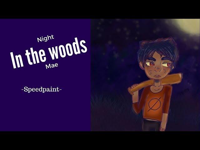 -Night in the-Woods-speedpaint-