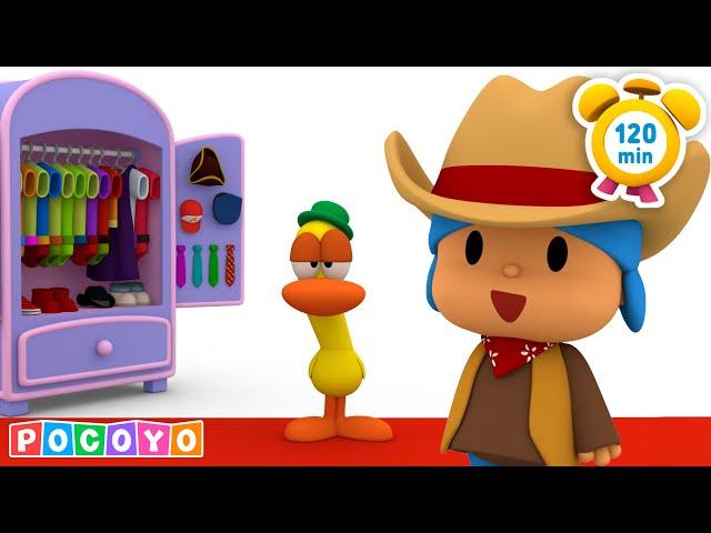  Pocoyo's Costume Party: Who Will Win Best Dress?  | Pocoyo English | Cartoons for Kids