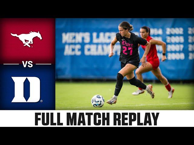 SMU vs. Duke Full Match Replay | 2024 ACC Women's Soccer