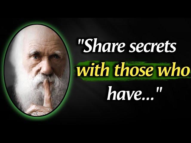 25 Charles Darwin's Quotes about people | Life Change Quotes | Inspirational quotes | Single Quotes