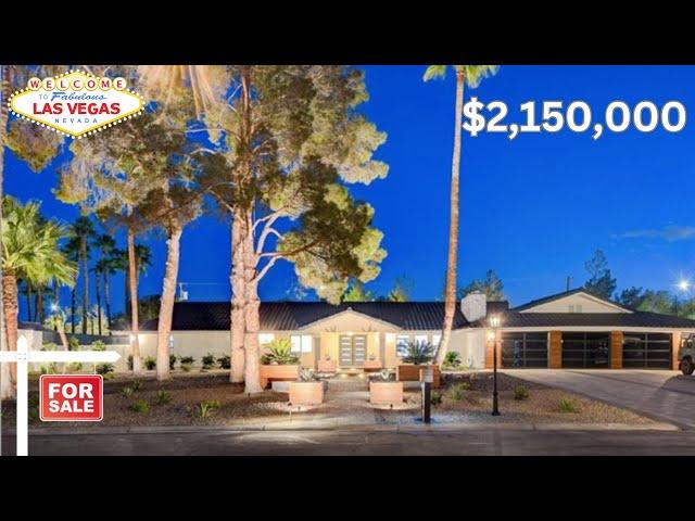 Ranch Style Retreat | 3,802 sqft | 2/3 Acre | Pool | Homes For Sale Las Vegas