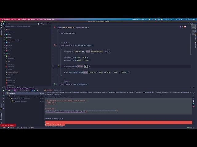 Laravel Livewire Component CRUD |  laravel crud