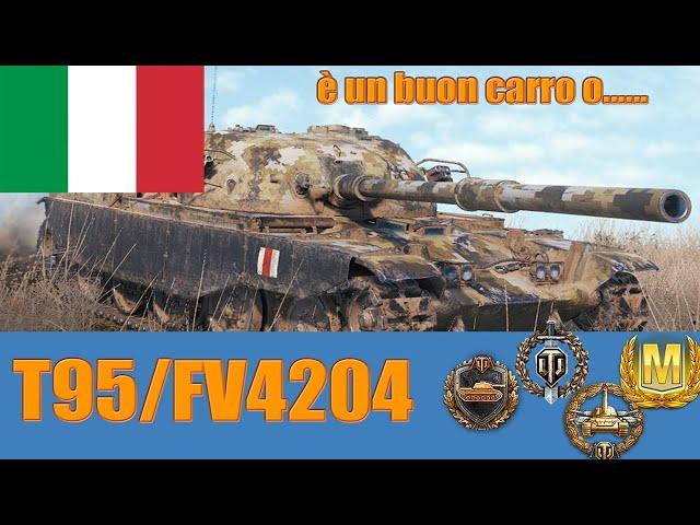 World of Tanks T95/FV4202 Chieftain Review ITA