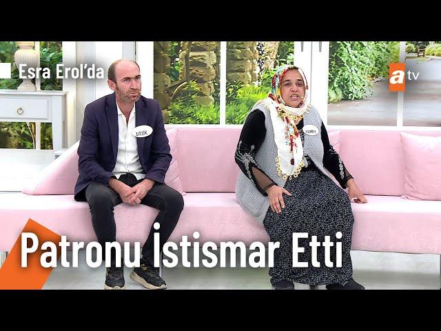 15 yaşındaki kız çocuğunu, 50 yaşındaki patronu istismar etti! - Esra Erol'da 14 Ekim 2024