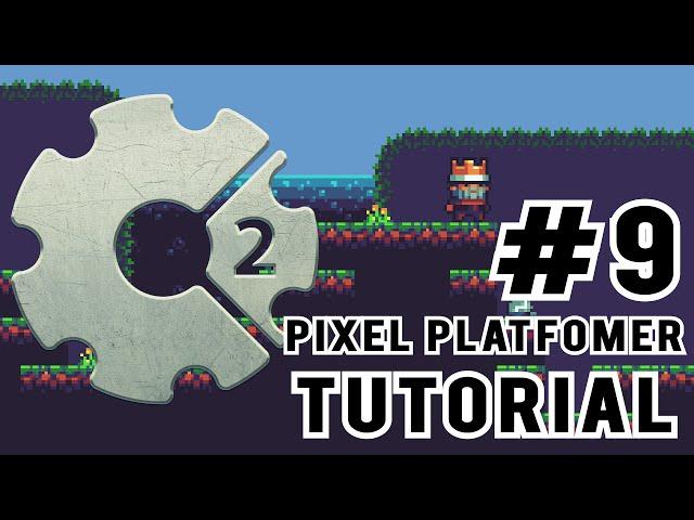 Construct 2: How to make a Pixel Platformer #9 | Layer Parallax | Jerementor