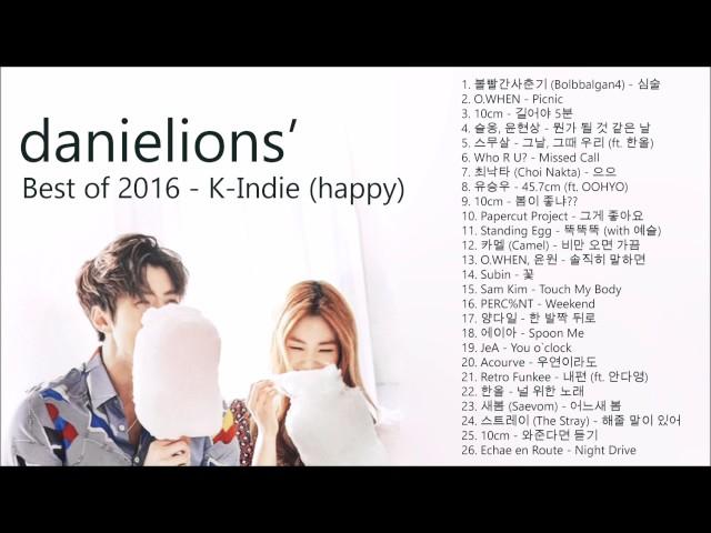  danielions' Best of 2016 - K-Indie (happy)