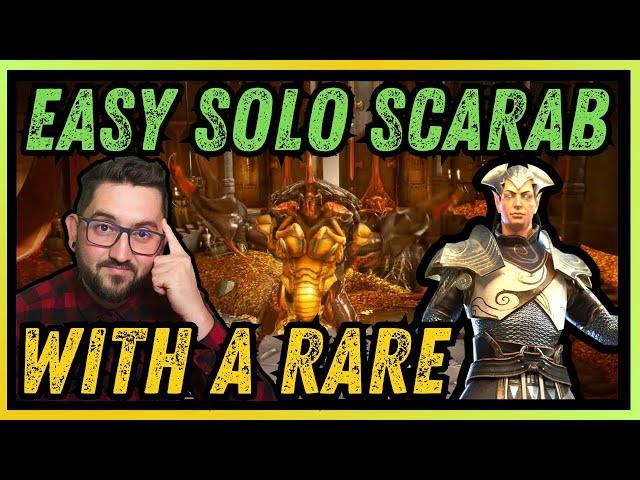  EASIEST SOLO Scarab King EVER!?  Apothecary Solo Scarab on ANY Difficulty | RAID SHADOW LEGENDS