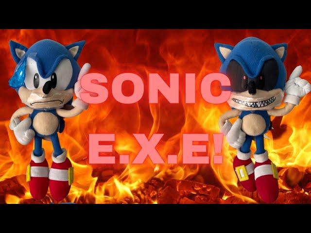 Sonic .EXE plush!