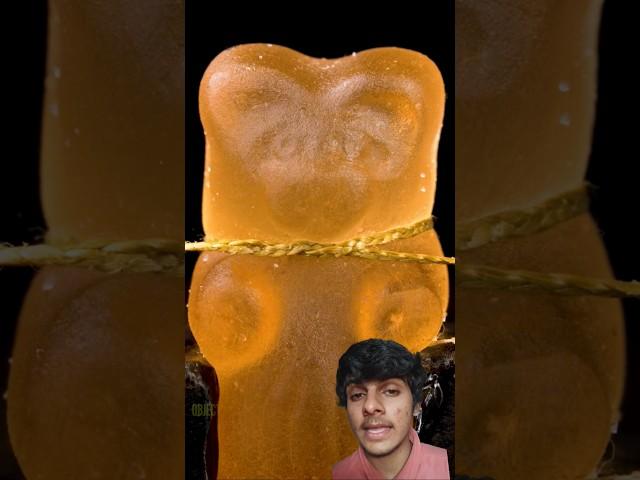 CHALLENGE • teddy candy VS string